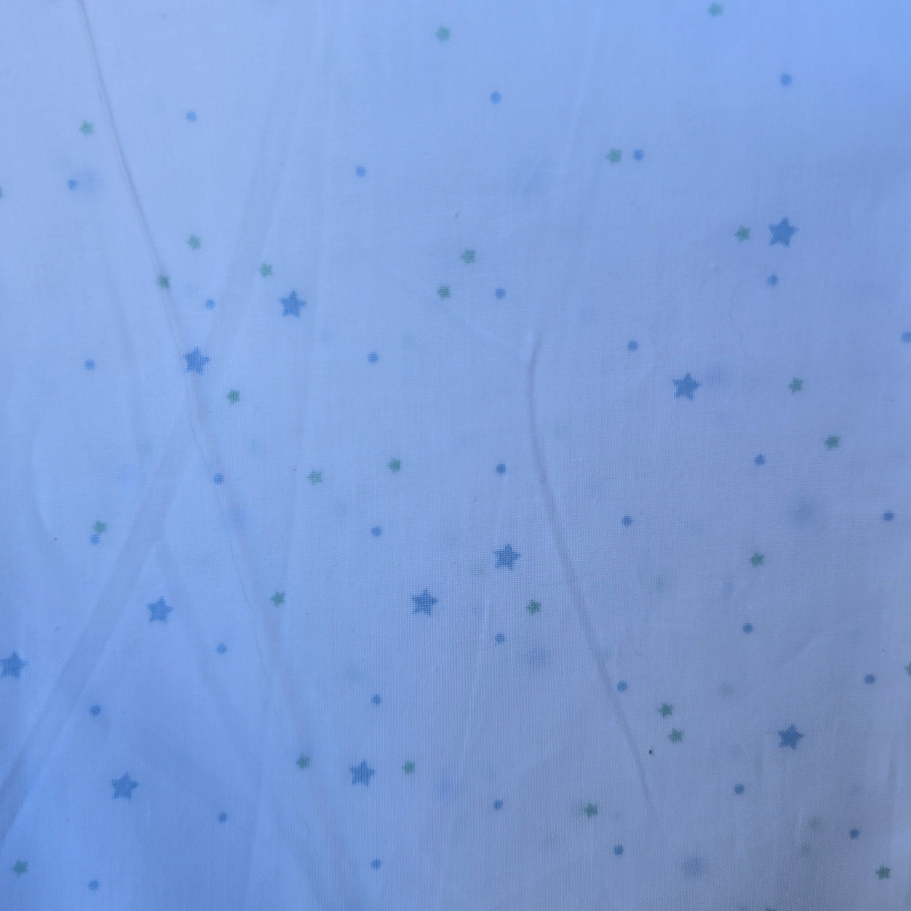 Estrelas azul e verde